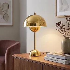Світлодіодна настільна лампа Barcelona Metal Retro Modern Золотий - Фото 1