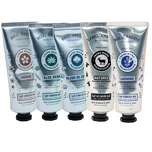 Крем для рук Label Provence Nature з органічним молоком ослиці та маслом ши - аромат Monoi - туба 75 мл synthetic.ua - Фото 1