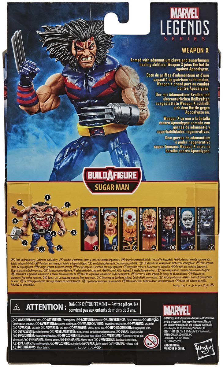 Фігурка Weapon X Hasbro Marvel Legends Series 15 см, фото №7