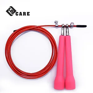 Скакалка Adjustable Speed Lightning Fast Fitness Red synthetic.ua - Фото 1
