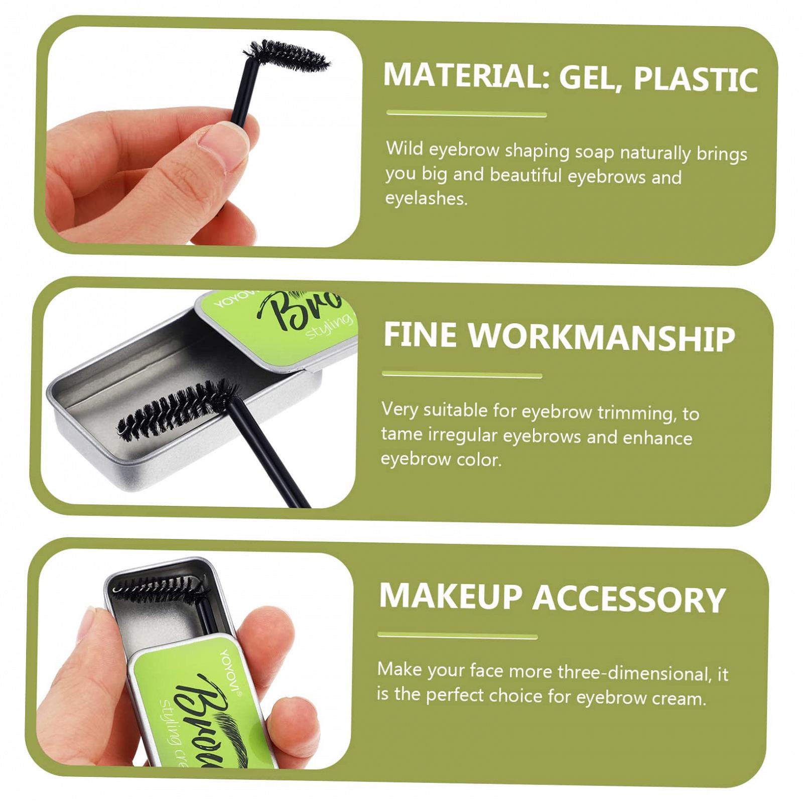 Набор DOITOOL 3 Sets Mascara Soap Eyebrow Styling Cream Eyebrow Set, фото №2