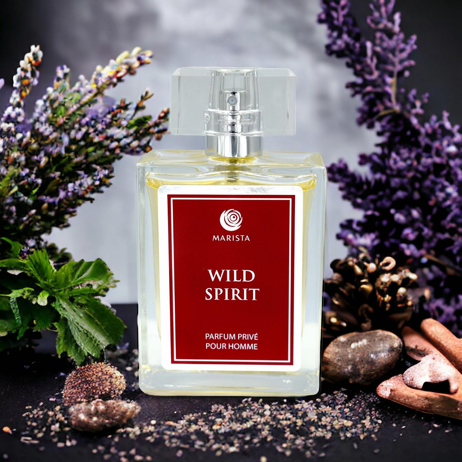 Парфюм MARISTA WILD SPIRIT Частный для мужчин Долговечный лаванда, пряный цитрус, амбра, древесный аромат, 55 мл, фото №2