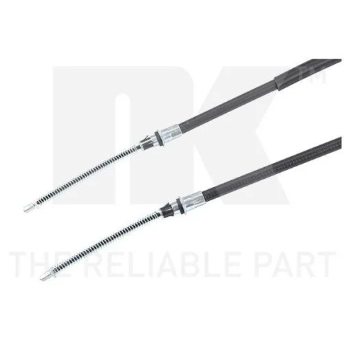 Трос стоянкового гальма NK 9025102 для FORD MAZDA, лівий, правий, фото №2