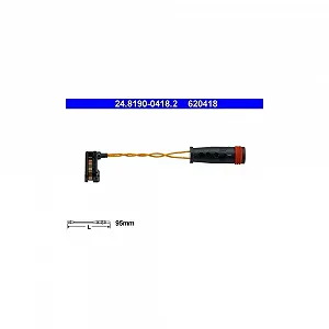 Датчик износа тормозных колодок ATE 24.8190-0418.2 - Фото 1