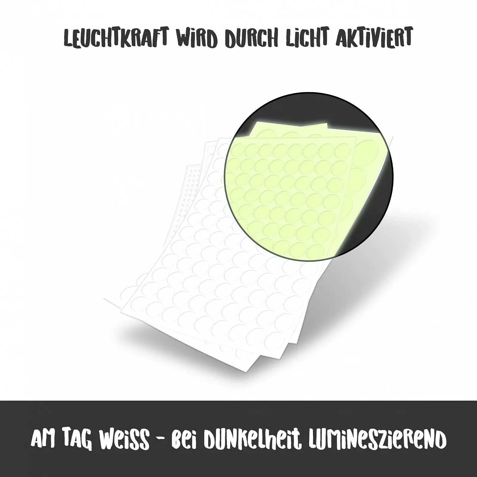 Світні наклейки Luminous Film 562 Dots K011 Dots Зоряне небо самоклеючі флуоресцентні, фото №2