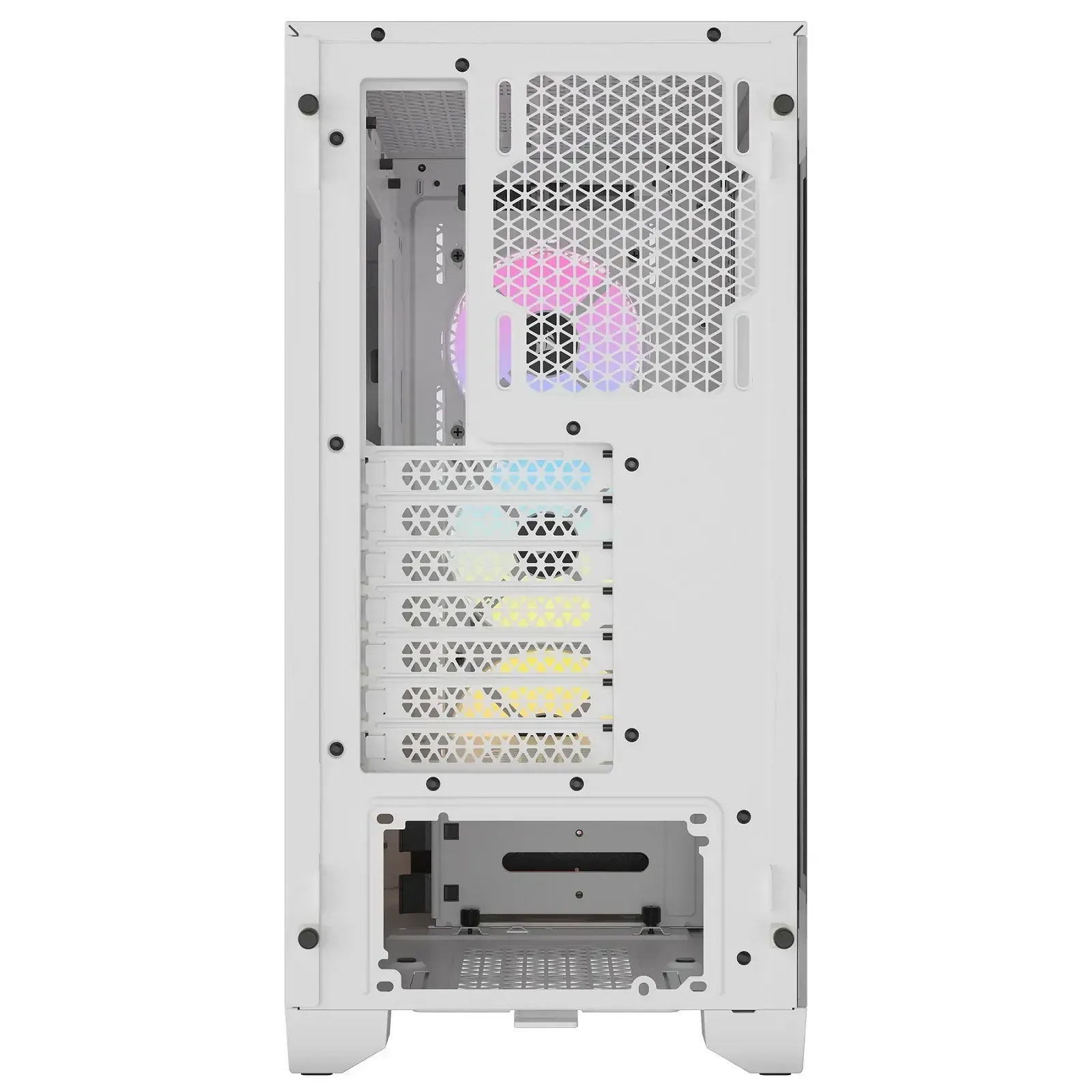 Корпус Corsair 3000D RGB Airflow / Mid-Tower / 3x120mm ARGB / Tempered Glass / White, фото №4