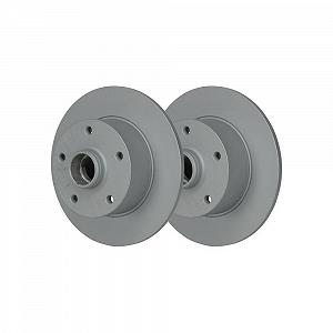 Тормозной диск ATE 24.0110-0210.1 для VAG задняя ось synthetic.ua - Фото 1