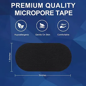 Пластирі від хропіння 20 шт. Шкірні, дихаючі матеріали synthetic.ua - Фото 1