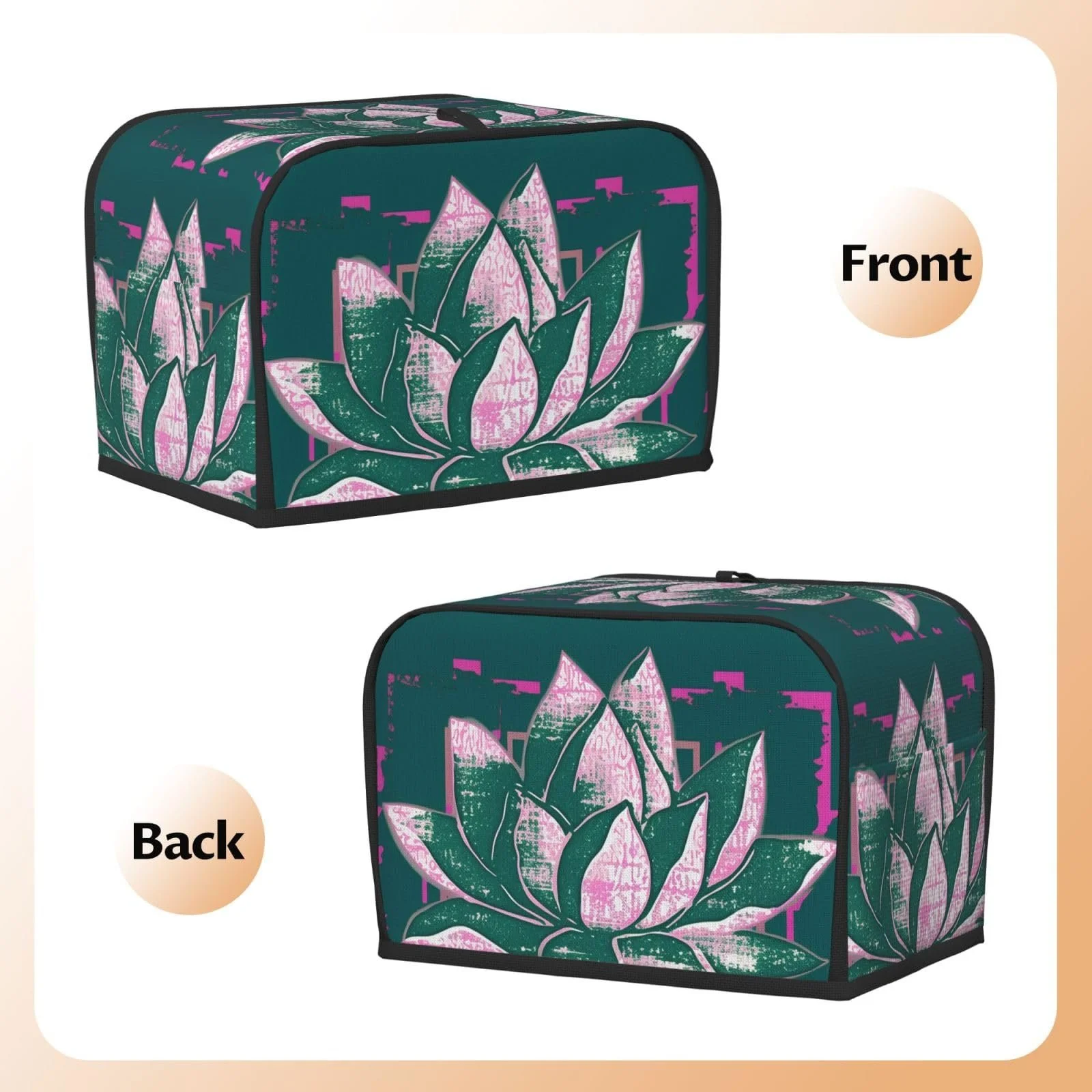 Чохол для тостера на 2 скибки Lotusbl
r Flower Namaste, фото №6 Чохол для тостера на 2 скибки Lotusbl
r Flower Namaste, фото №6