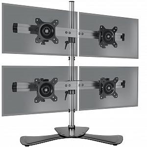 Кронштейн для монитора Duronic DM754 Quad/Four LCD LED с регулировкой наклона и поворота (наклон 150|поворот 3600) - Фото 1