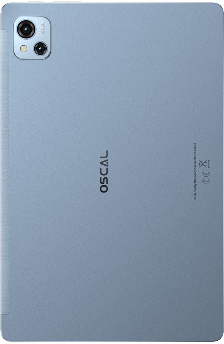 Планшет 10.1" Full HD OSCAL Pad 13 8/256Gb 4G 2-SIM 8 ядер Android 12 7680 mAh Glacier Blue, фото №4