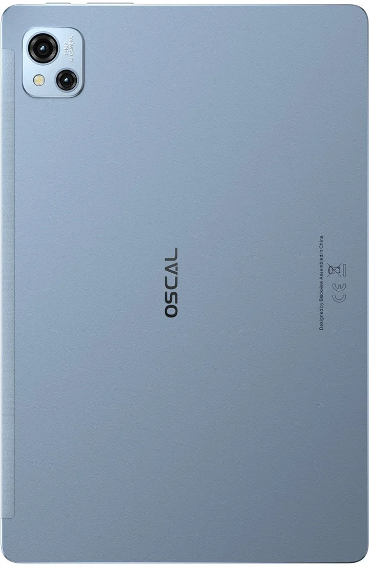Планшет 10.1" Full HD OSCAL Pad 13 8/256Gb 4G 2-SIM 8 ядер Android 12 7680 mAh Glacier Blue, фото №4