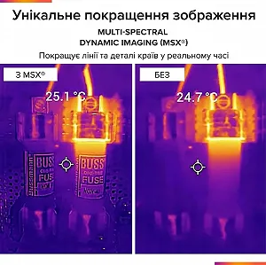 Тепловизионная камера FLIR ONE Type-C / 80 x 60 / 150mk / 8.7Hz / Серебряный synthetic.ua - Фото 1