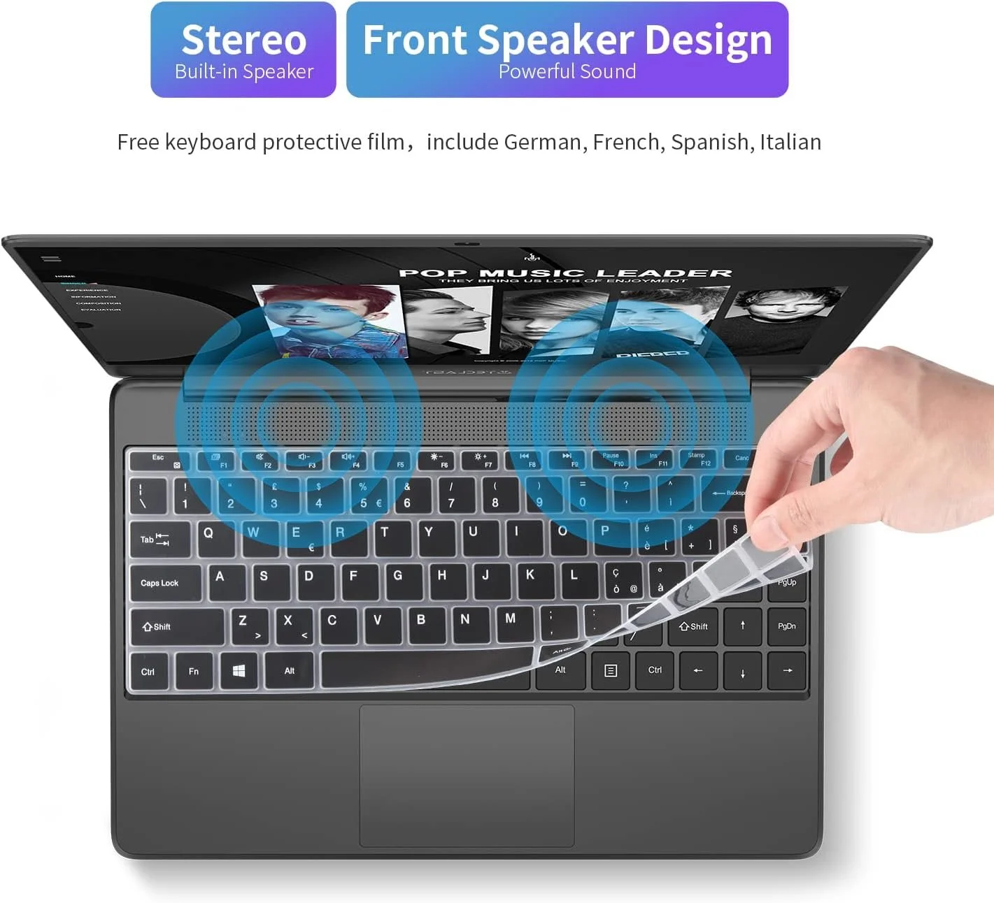 Ноутбук 14.1" Teclast F7 Plus 3 Intel Celeron N4120 RAM 8GB SSD 256GB Win10 (UKR), фото №2