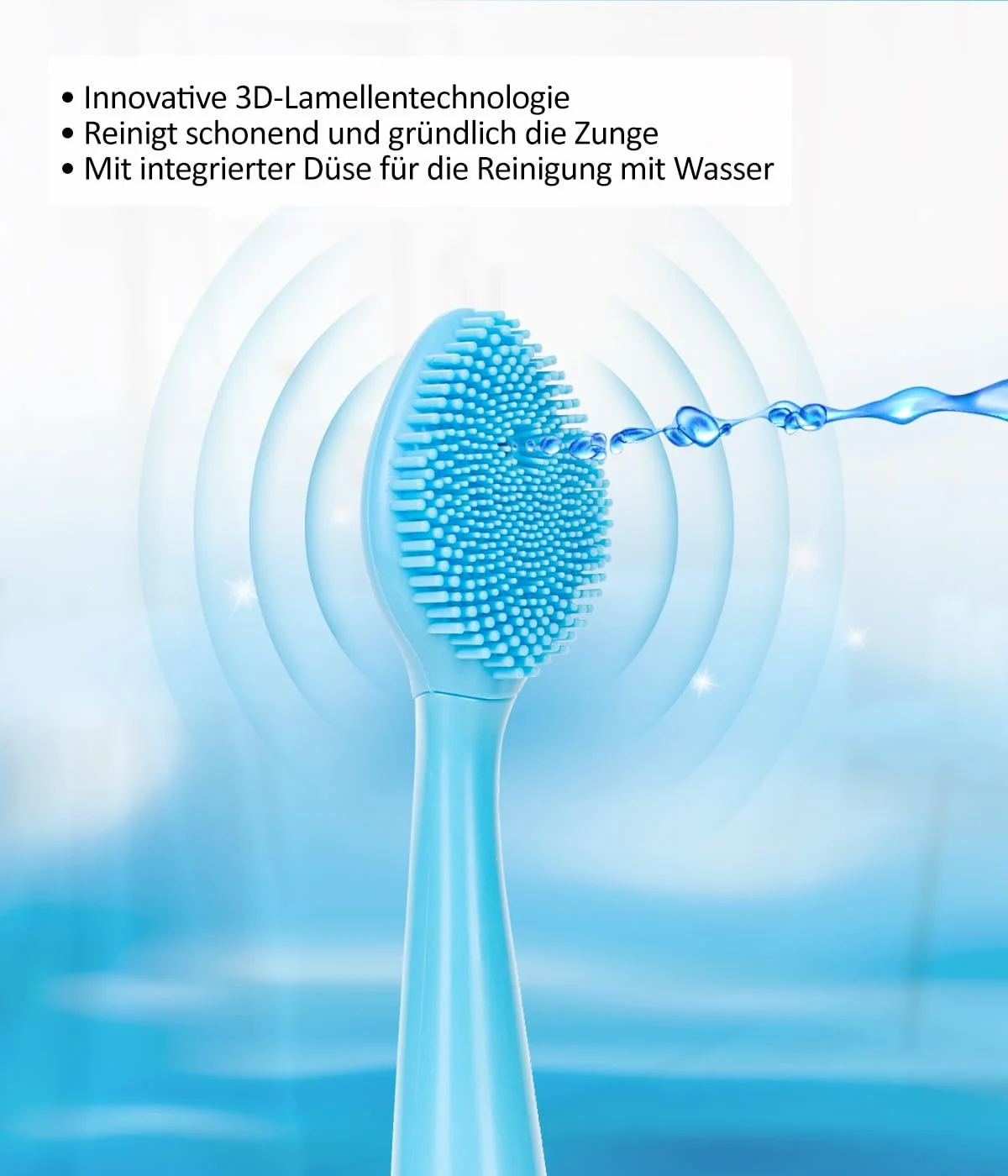 Электрическая зубная щетка Genius Dental Hydro Fusion 2-in-1 13 предметов 3 режима 5 уровней давления воды Аккумуляторная, фото №7