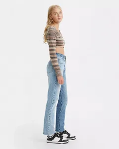 Жіночі джинси Levis - 501 Jeans Two Tone Two Tone Indigo - Womens - 24 synthetic.ua - Фото 1