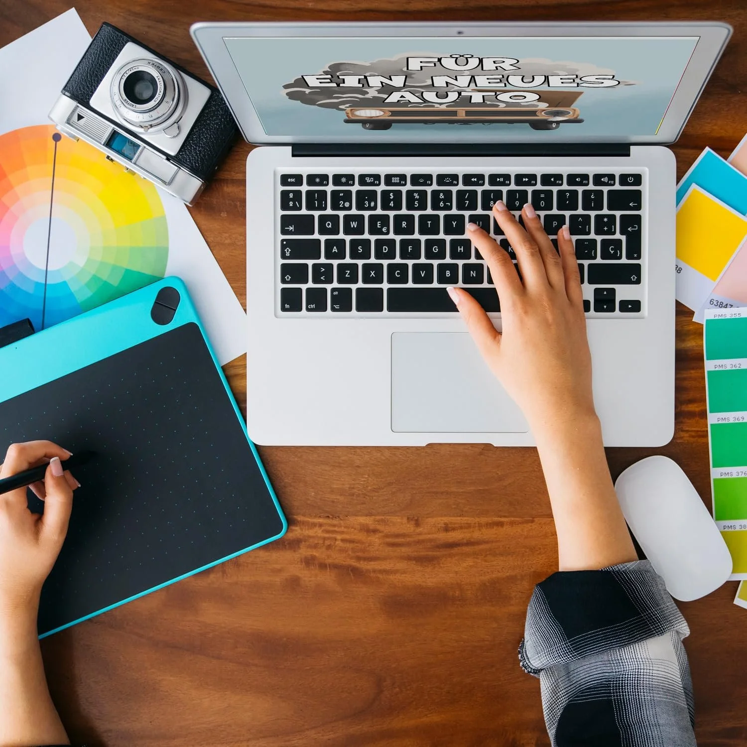 Скарбничка-рамка For a new car дерев'яна з кумедним мотивом, фото №4