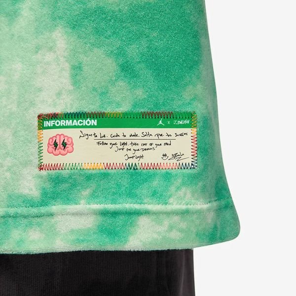 Свитер Jordan x J Balvin Crewneck Зеленый M, фото №3