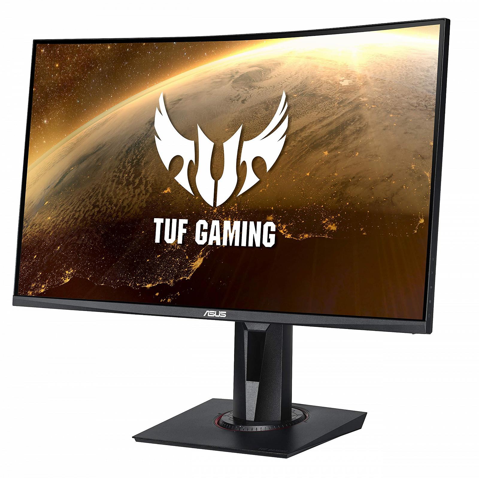 Монитор ASUS TUF Gaming VG27WQ WQHD изогнутый 27-дюймовый 165 Гц 1 мс MPRT FreeSync Premium DisplayHDR 400 эргономичный, фото №3