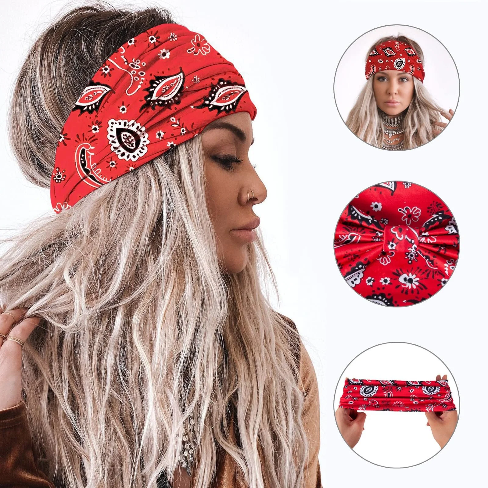 Пов'язка на голову Жіноча Спортивна, фото №3