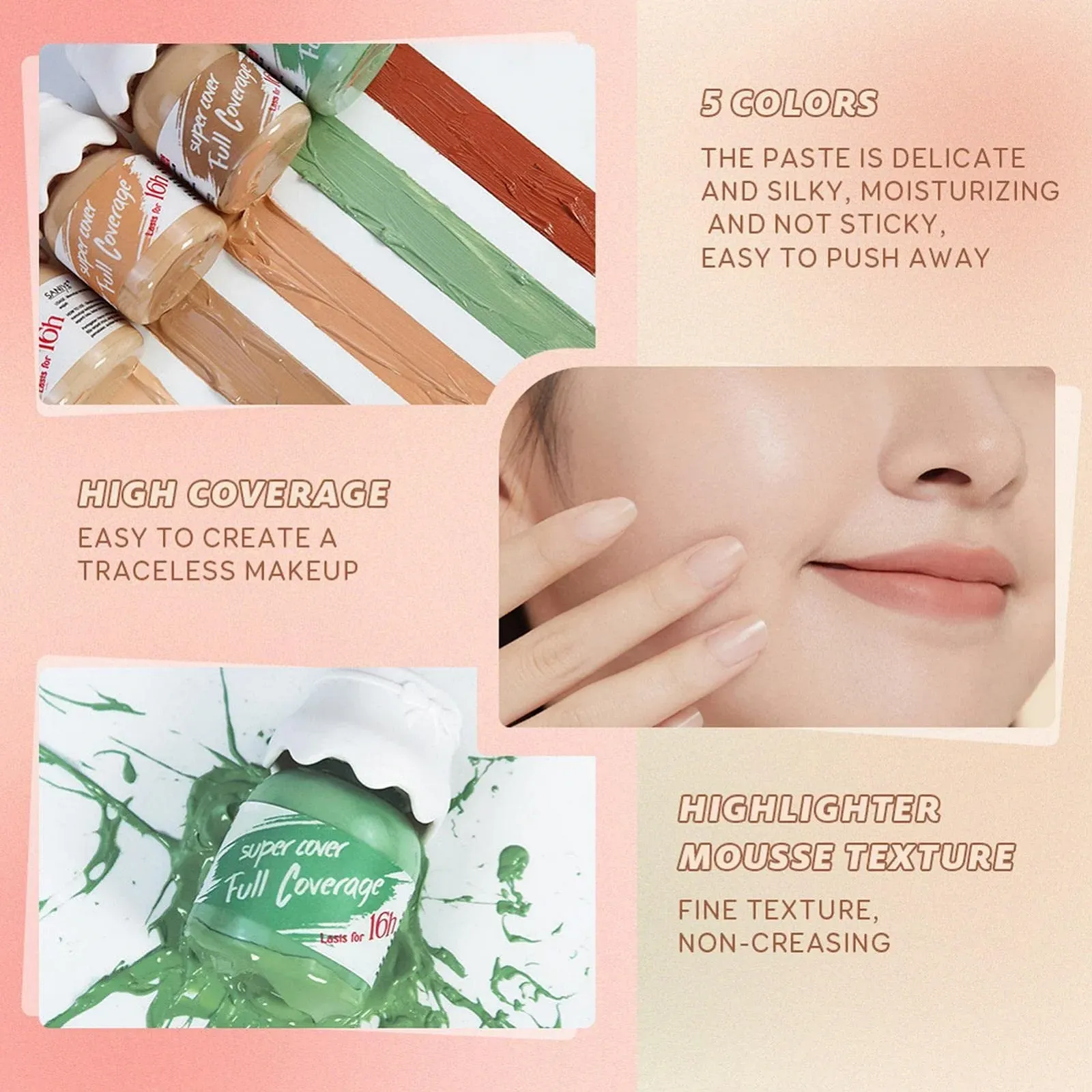 Консилер Tumotsit для корекції темних кіл під очима, 15 мл, фото №7