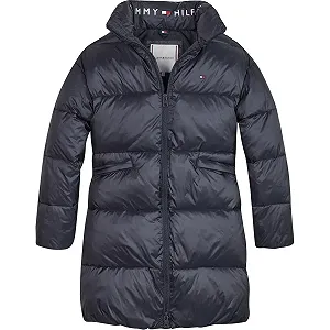 Куртка Tommy Hilfiger Padded для дівчат - Фото 1