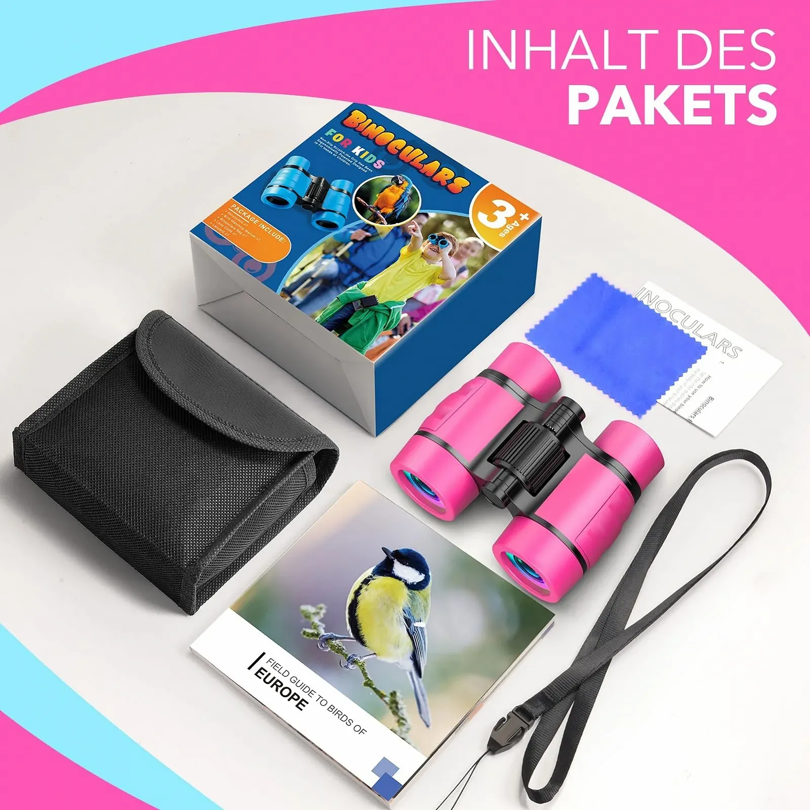 Дитячий бінокль HappyKidsClub 4 x 30, фото №4