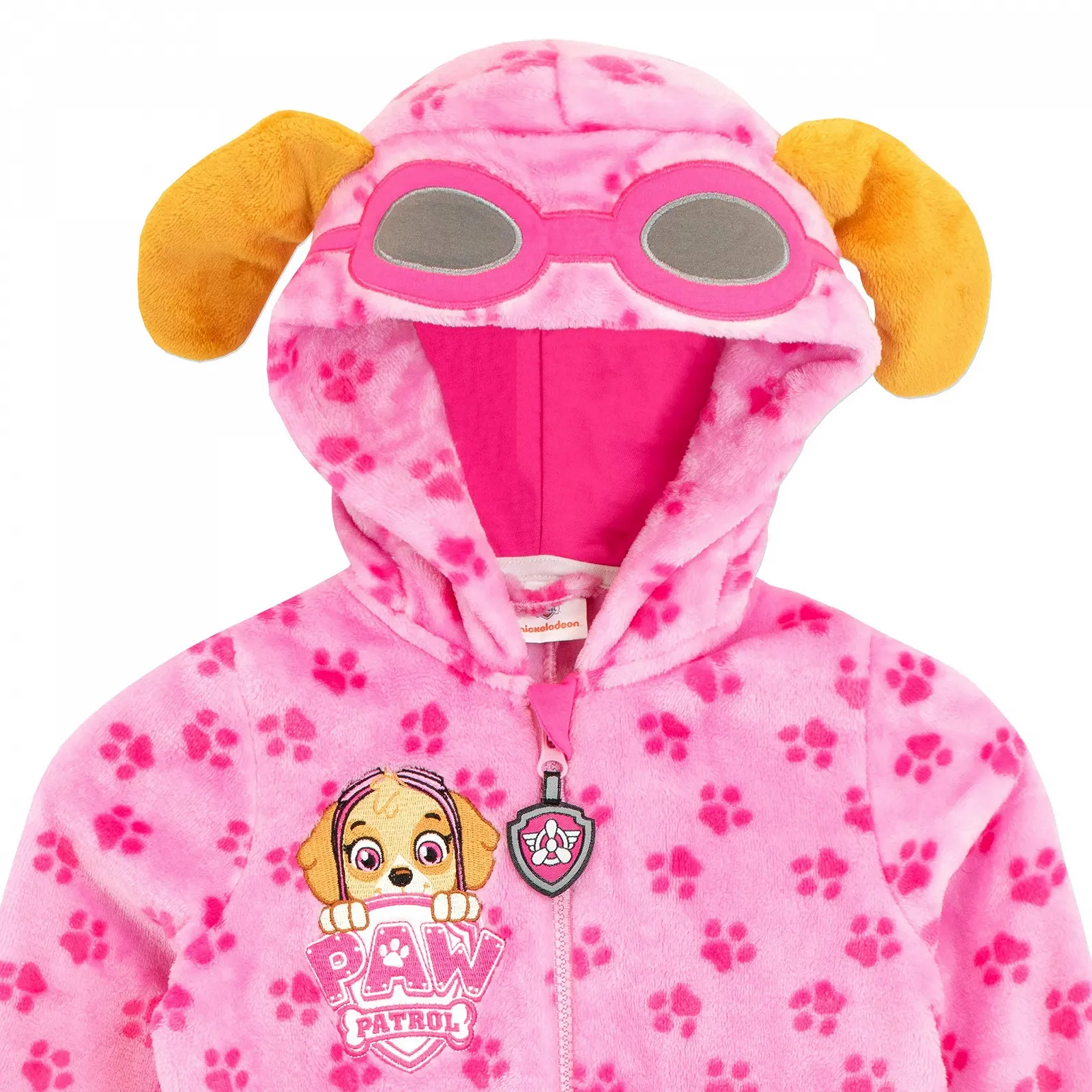 Комбінезон PAW PATROL Skye Піжама для дівчаток Флісові дитячі піжами, фото №5 Комбінезон PAW PATROL Skye Піжама для дівчаток Флісові дитячі піжами, фото №5