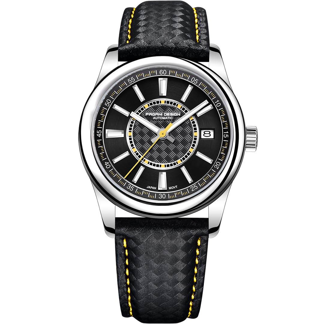 Годинник Pagani Design PD1778 Чоловічий Сапфіровий Механічний Автоматичний 40 мм Нержавіюча сталь Водонепроникний 100 м, фото №1