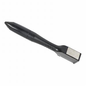 Точилка для ножей кухонная ручная нержавеющая сталь с эргономичной ручкой - Фото 1