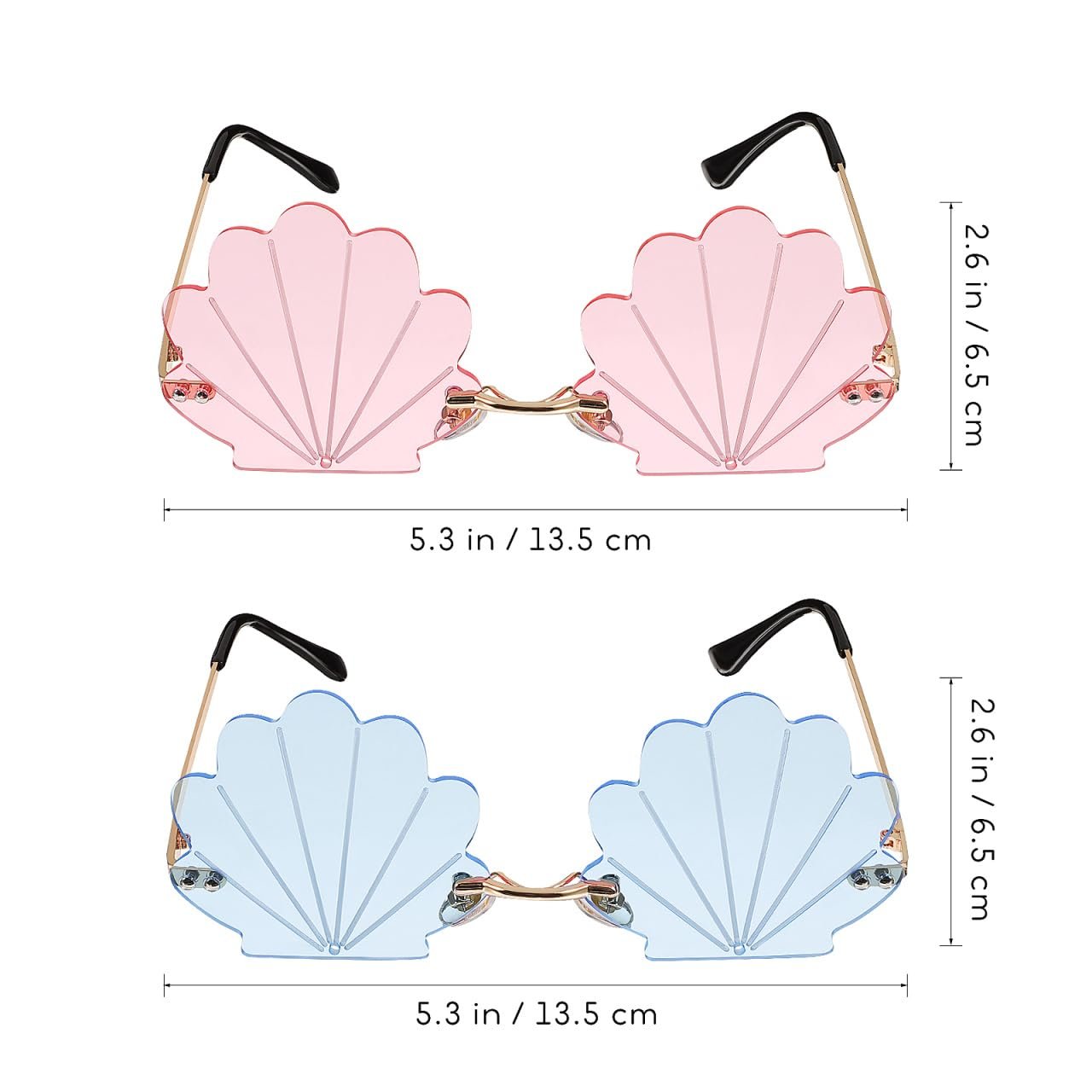 Сонцезахисні окуляри Garneck Fashion Shell, 2 шт, M, фото №4