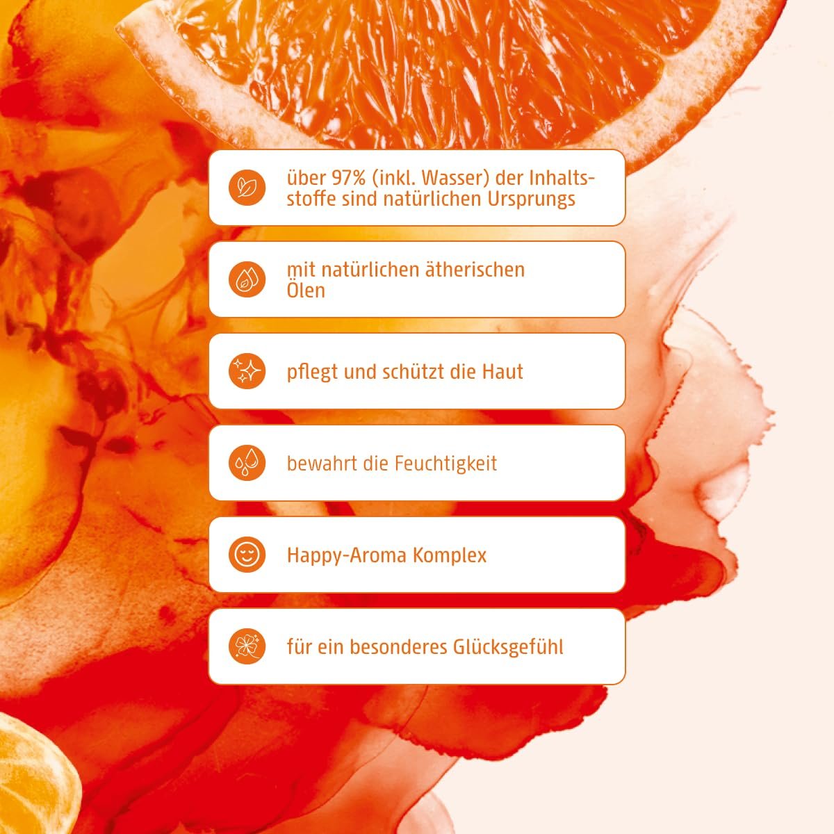 Гель для душа Dresdner Essenz Happy Фруктовый Веганский 250 мл, фото №3