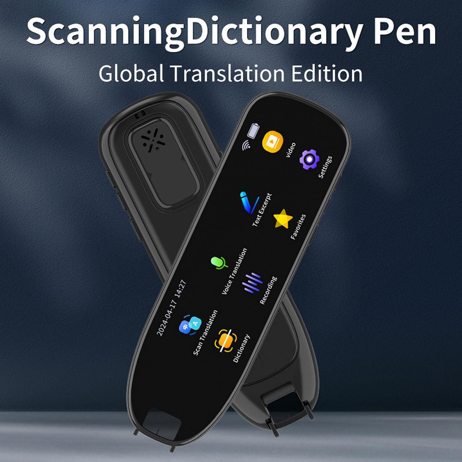 Ручка-сканер для читання, Двостороння Wi-Fi пристрій для перетворення тексту в мову, Підтримка офлайн-перекладу, Пристрій для перекладу 112 мовами з 5.0-дюймовим РК-дисплеєм, фото №2