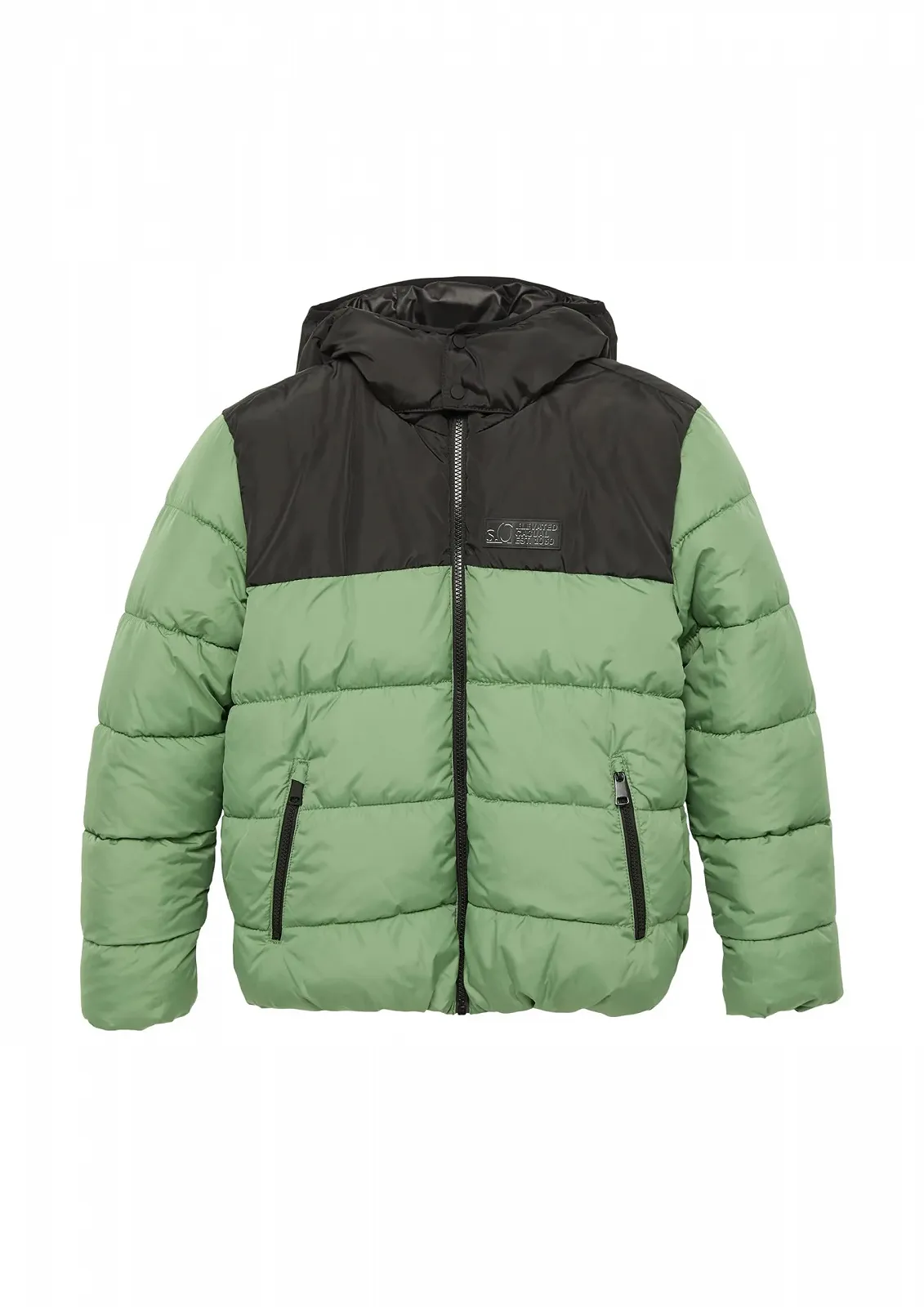 Куртка s.Oliver Jungen стьобана з капюшоном, фото №1