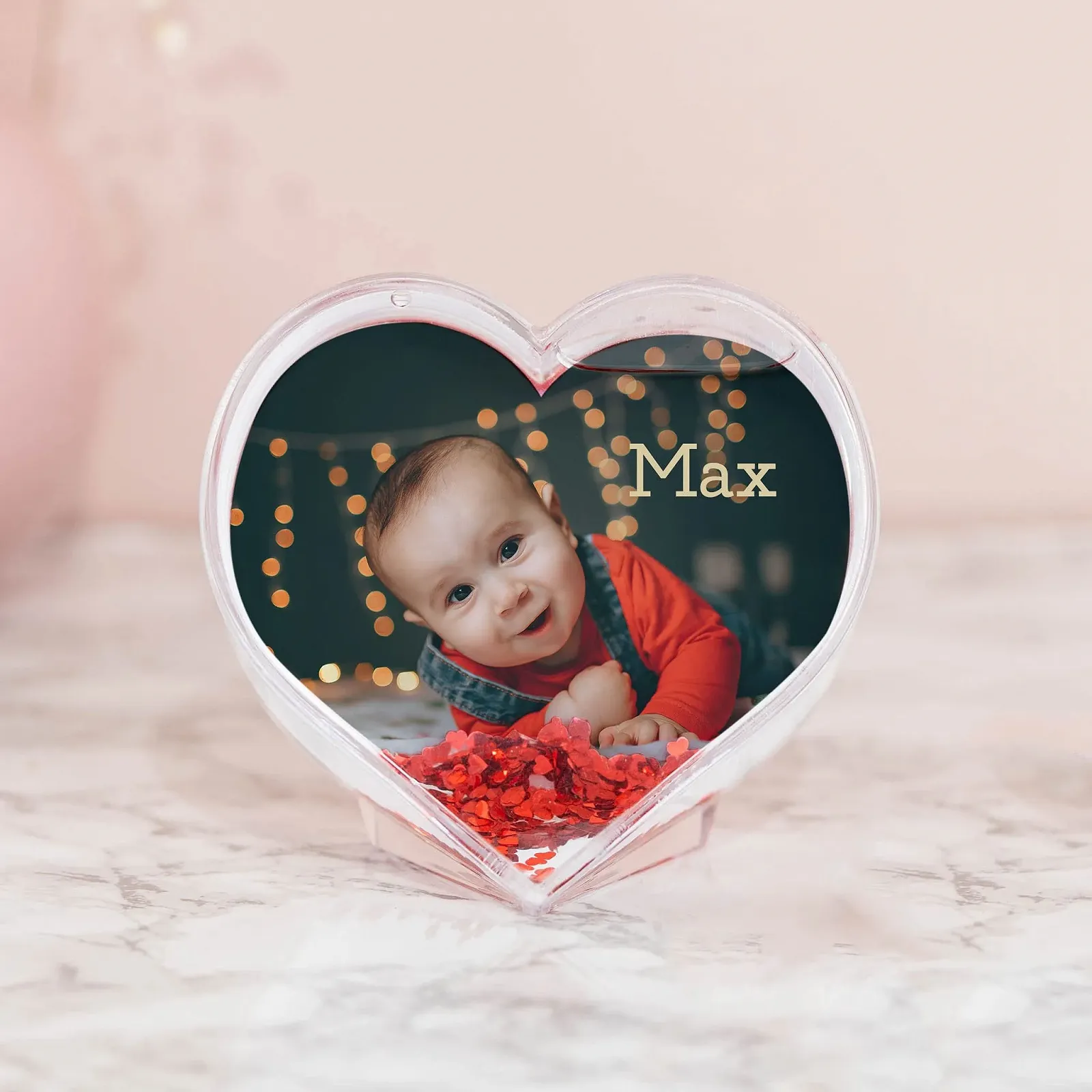 Шар Снежный Wanapix Сердце Фотографиями Оригинальный Подарок День Святого Валентина 4.5 x 9 см, фото №5 Шар Снежный Wanapix Сердце Фотографиями Оригинальный Подарок День Святого Валентина 4.5 x 9 см, фото №5