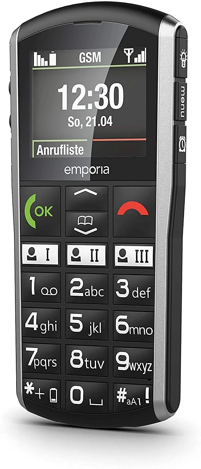 Мобильный телефон Emporia SIMPLICITY Black, фото №4
