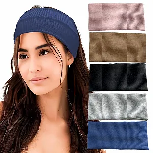 Пожилая Женская Повязка на Голову Хлопковая Нескользящая Эластичная Спортивная - Фото 1