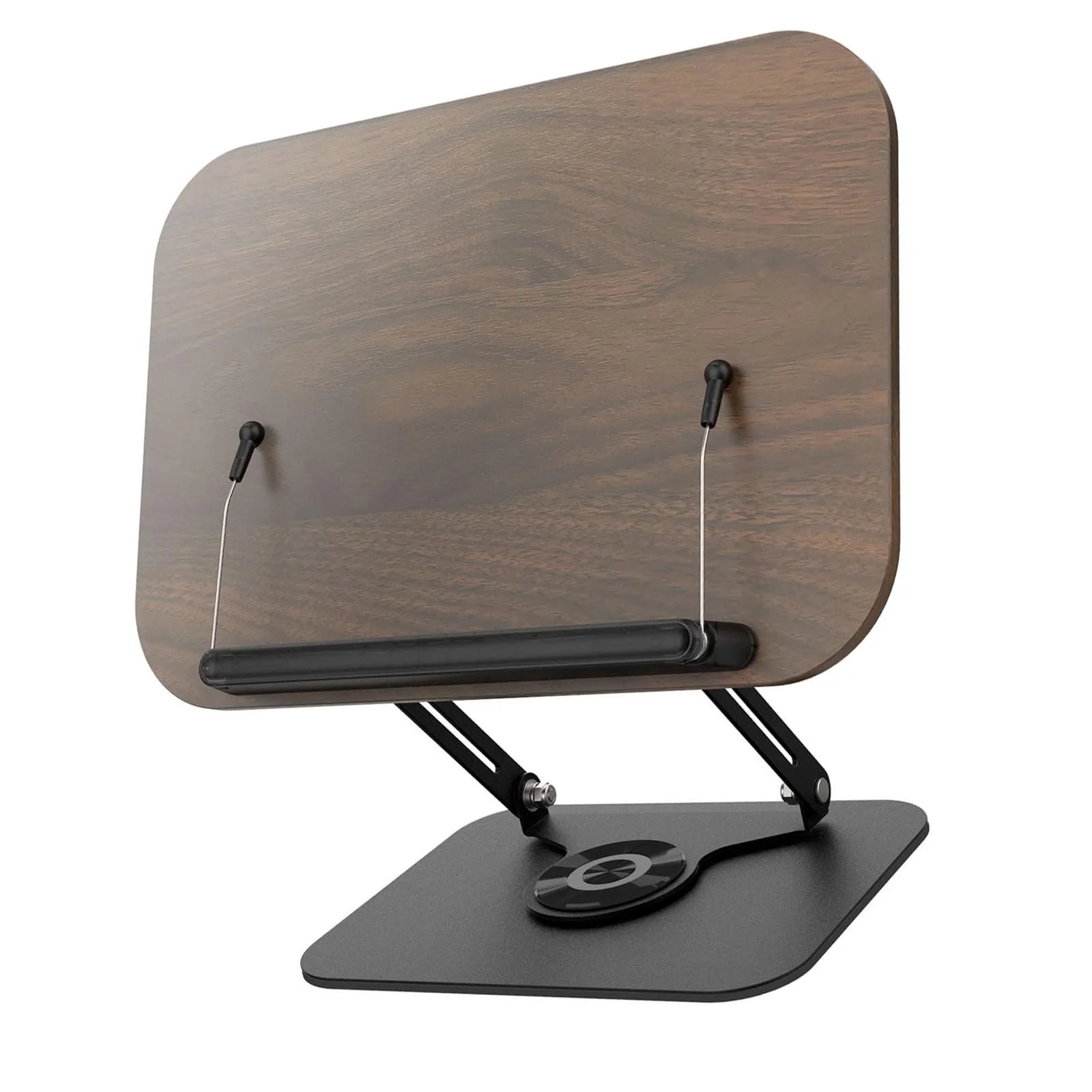Підставка для ноутбука портативна складана, основа з поворотом на 360 градусів для читання, перегляду відео та студентів, фото №1