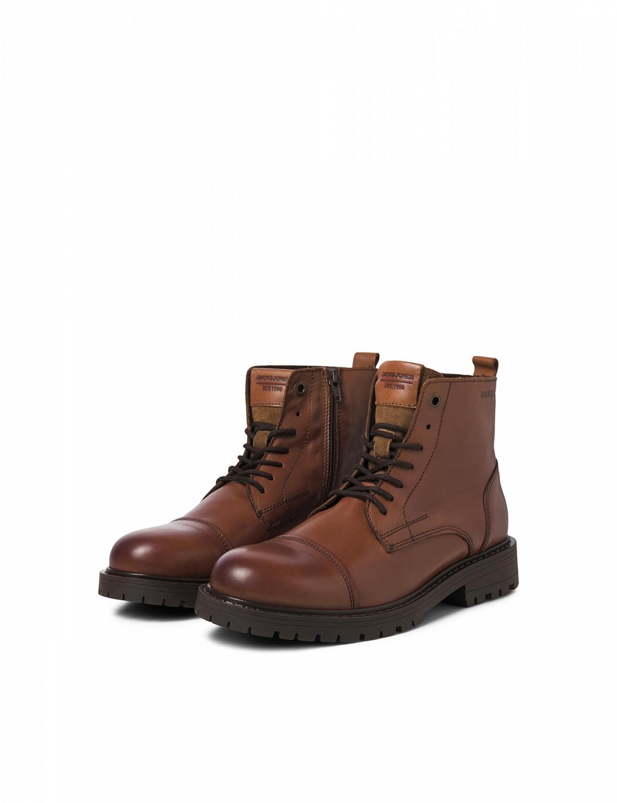 Ботинки JACK & JONES Jfwtremor Кожаные на шнуровке, фото №2