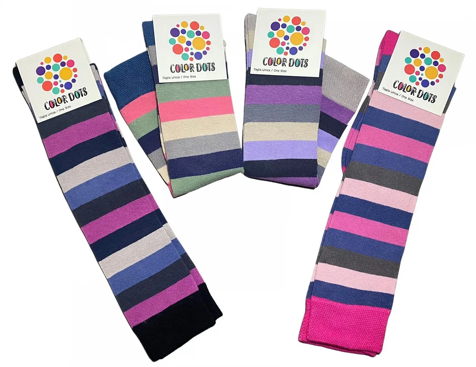 4 пари жіночих бавовняних гольфів, один розмір, фото №7