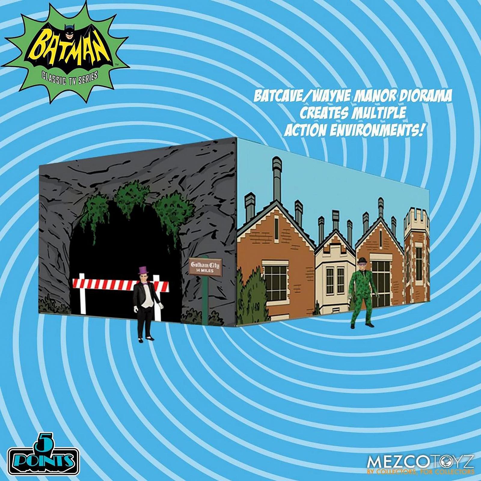 Фигурка Mezco Toys Batman (1966) 9 см, фото №3