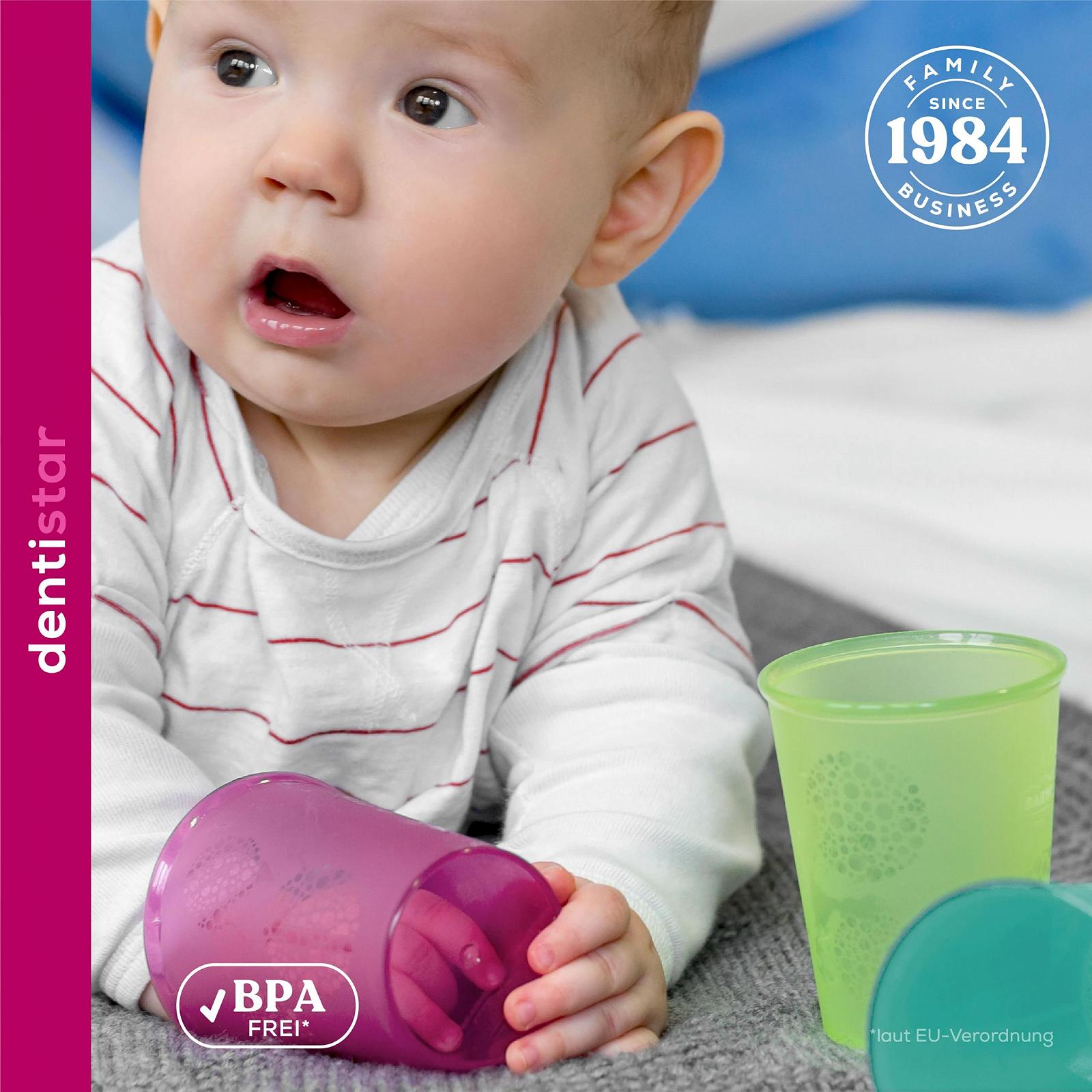 Детские чашки Dentistar 4 цвета 4 x 180 мл, фото №6