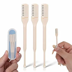 Тример для волосся в носі JIEYAO 3 Pieces 2-in-1 З подвійною насадкою, портативний - Фото 1