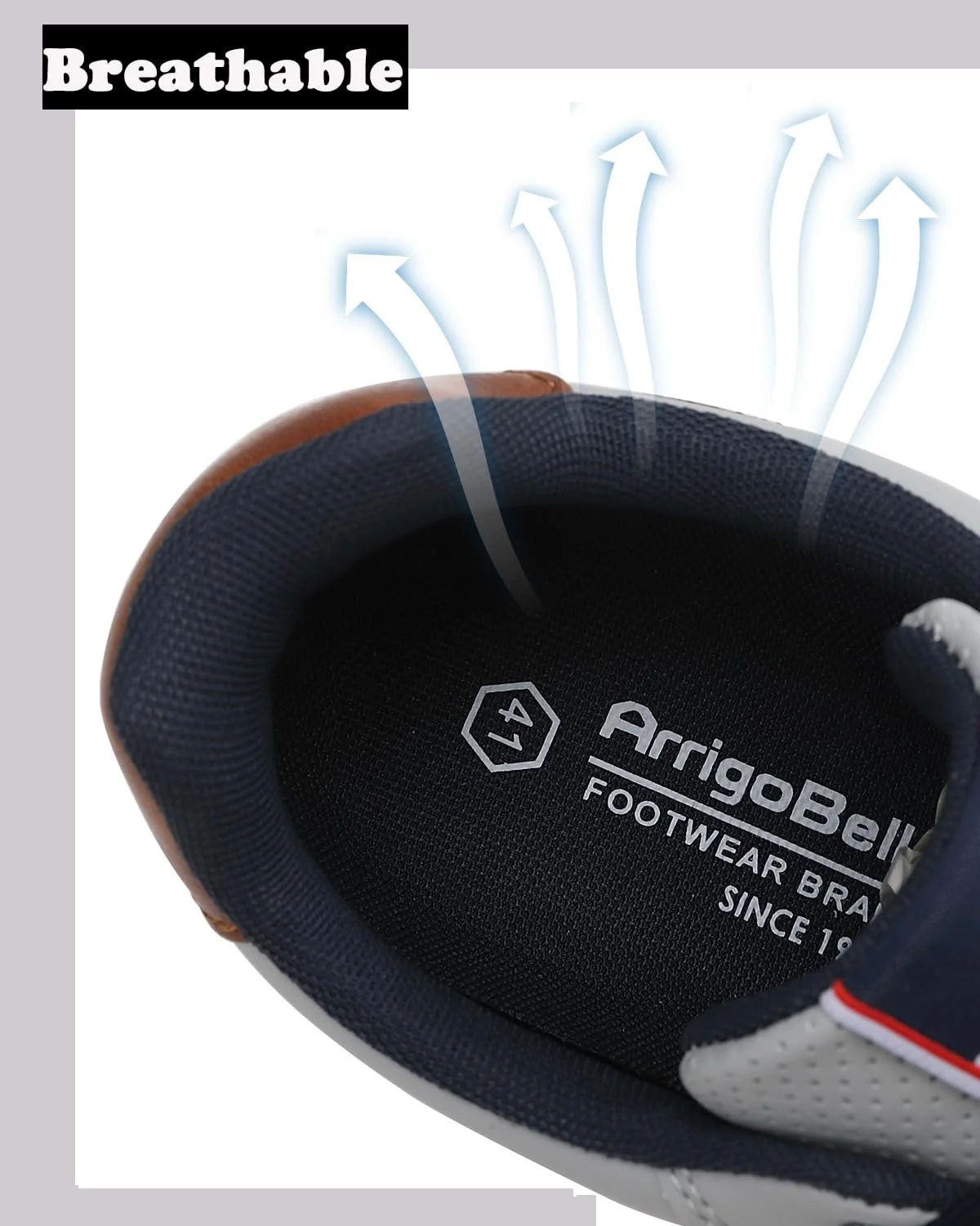 Кросівки Arrigo Bello Casual Шкіряні Бігові Легкі Вуличні Зручні, фото №4