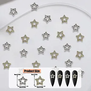 3D у формі бантиків Аврора, 2 коробки страз synthetic.ua - Фото 1