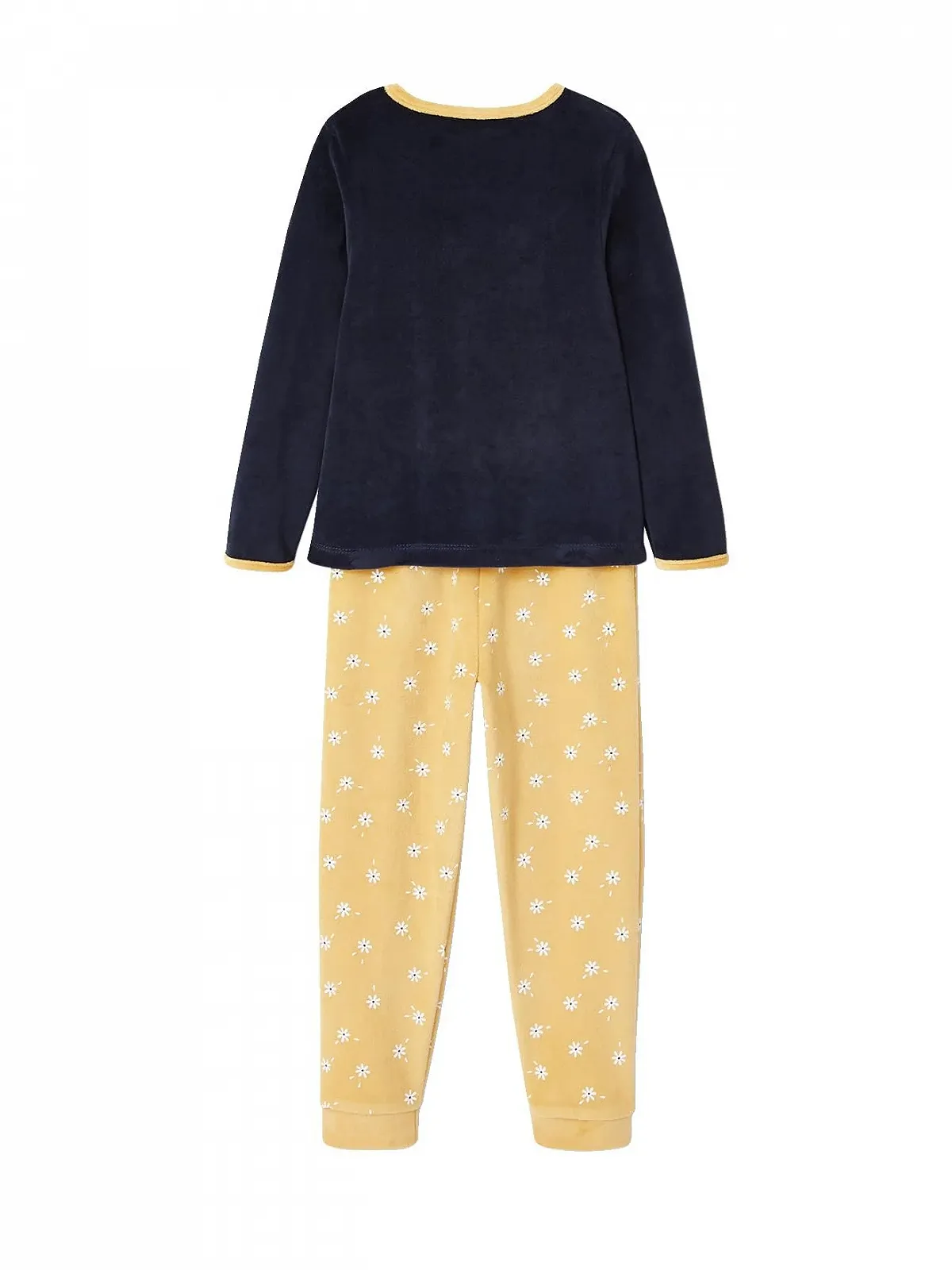 Комплект піжам VERBAUDET 2 шт, дитячі, велюрові, маргаритки, фото №2 Комплект піжам VERBAUDET 2 шт, дитячі, велюрові, маргаритки, фото №2