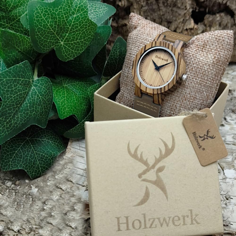 Годинник наручний Жіночий Holzwerk Germany Дизайнерський, фото №7