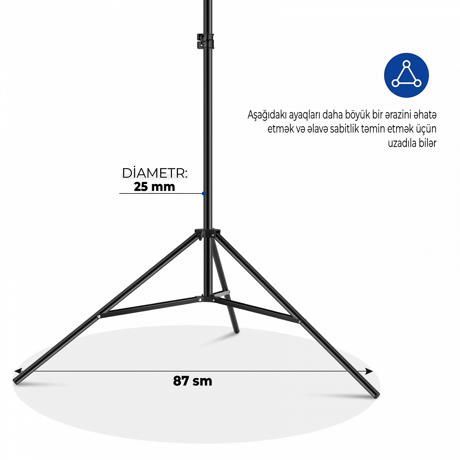 Система поддержки фона Neewer T-FRM / Черный, фото №4
