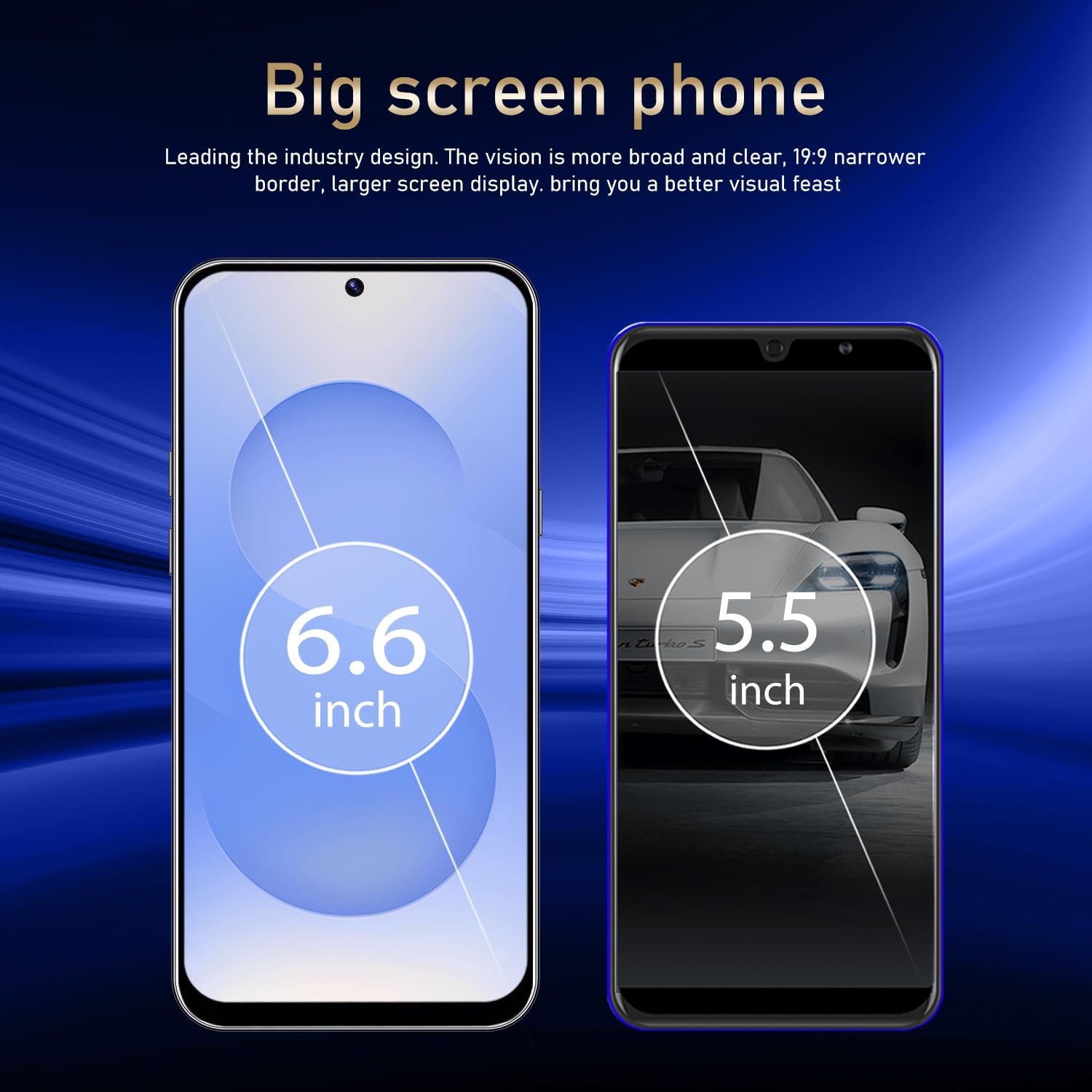 Смартфон S25Ultra 4G Android 12.0 6.6 дюйма 4GB + 32GB ROM/256GB SD Dual SIM Dual Camera Face ID WiFi GPS OTG Зеленый, фото №6