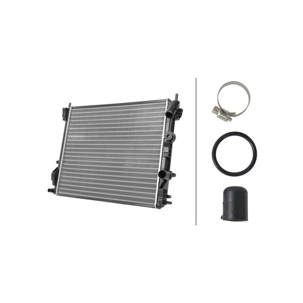 Радиатор, охлаждение двигателя HELLA 8MK 366 301-591, фото №1 Радиатор, охлаждение двигателя HELLA 8MK 366 301-591, фото №1